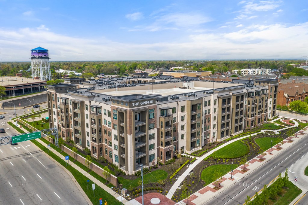 The Griffin Royal Oak Aerial Image The Griffin Royal Oak Aerial Image at The Griffin Royal Oak, Michigan, 48067