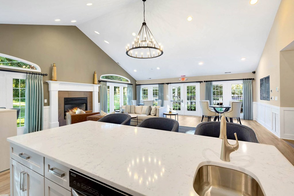 Clubhouse Kitchen at Briarcliff Village, Commerce Township, Michigan