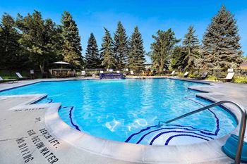 Swimming Pool With Sparkling Water at Briarcliff Village, Commerce Township, Michigan