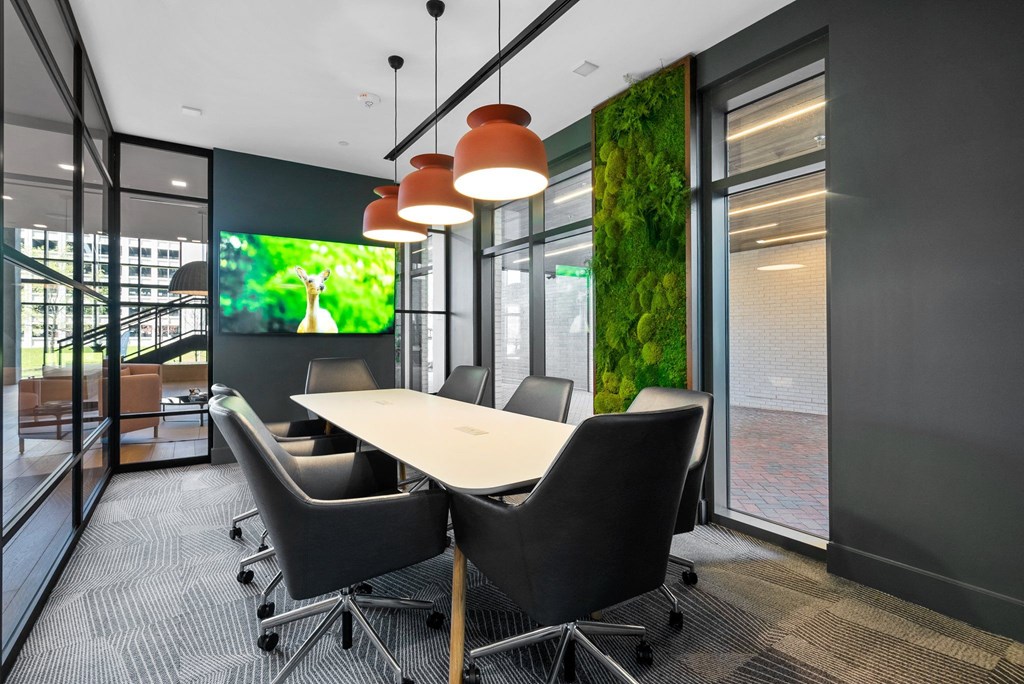 Conference Room at Makers Rise, Herndon, 20171