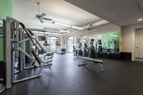 Fitness Center  at The Villagio Apartments, North Carolina, 28303 