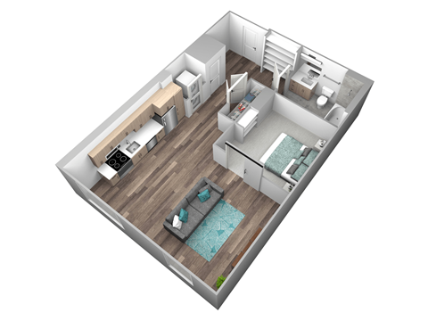 A05 Floor Plan at Makers Rise, Herndon Virginia