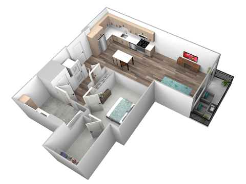B11 Floor Plan at Makers Rise, Herndon