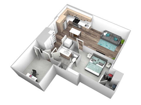 B20-1 Floor Plan at Makers Rise, Herndon, VA