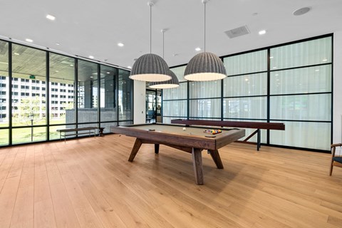 Billiards Room at Makers Rise, Herndon, VA
