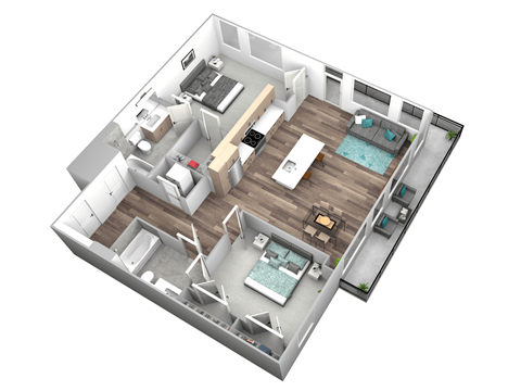 C18 Floor Plan at Makers Rise, Virginia