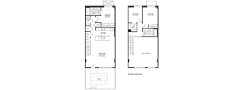 1282 Square-Feet Mercury 3 Bedroom Floorplan at Fahrenheit Apartments, Washington, 20011