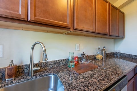 Kitchen Worktops at The Asbury, Washington