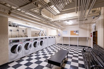 Laundry Room Bright Laundry Room at Barclay