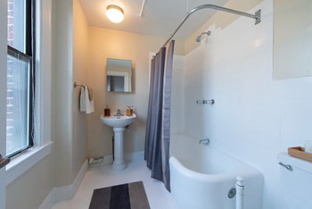 Bright Bathroom Bright Bathroom at Barclay