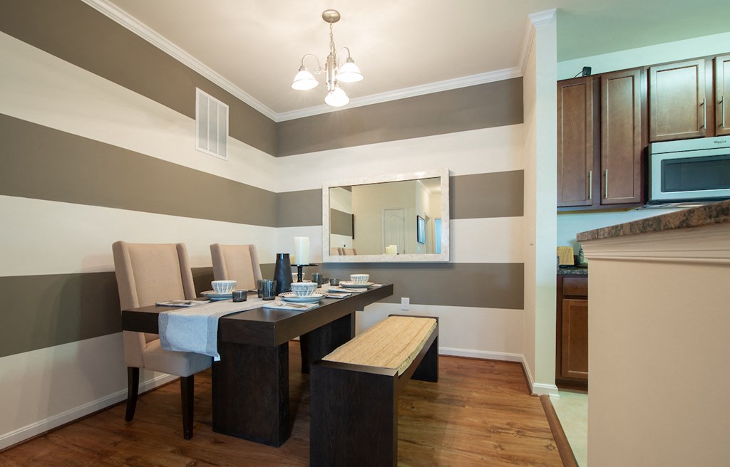 Defined Dining Space at Kensington Place, Woodbridge, Virginia
