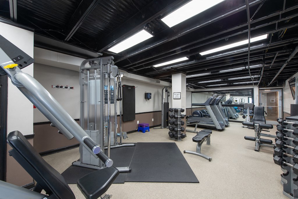 Fully Equipped Fitness Center at Park Georgetown, Arlington, VA