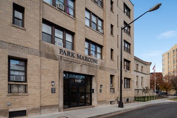 Elegant Exterior View at Park Marconi, Washington