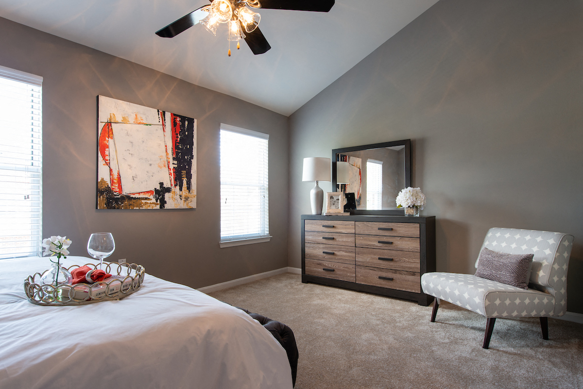 Spacious Bedroom at Woodland Park, Herndon, 20171