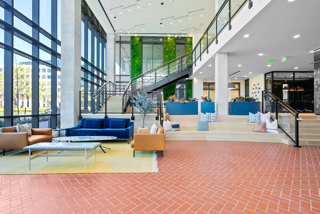 Lobby Seating at Makers Rise, Virginia