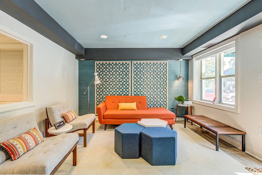 Leasing Office Lobby at Park Georgetown, Arlington, 22209