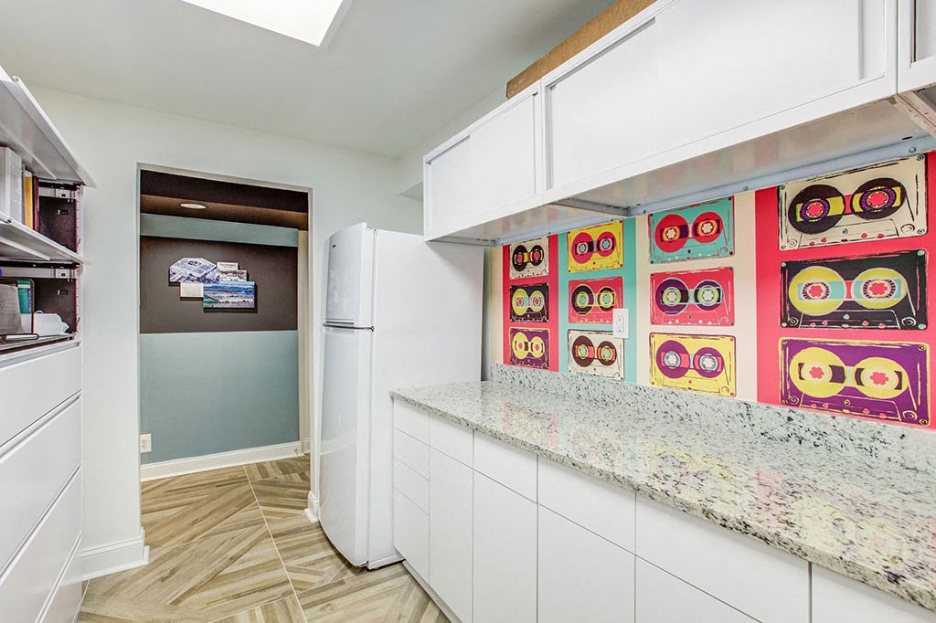 Leasing Office Kitchen 1 at Park Georgetown, Arlington, Virginia