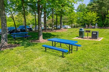 Picnic Area at West Pointe Apartments, Burlington, NC, 27215