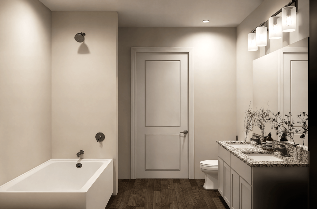 Bathroom With Bathtub at The Landings at Hard Scrabble, South Carolina