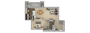 The Ballantrae floorplan at The Marque, Gainesville, VA