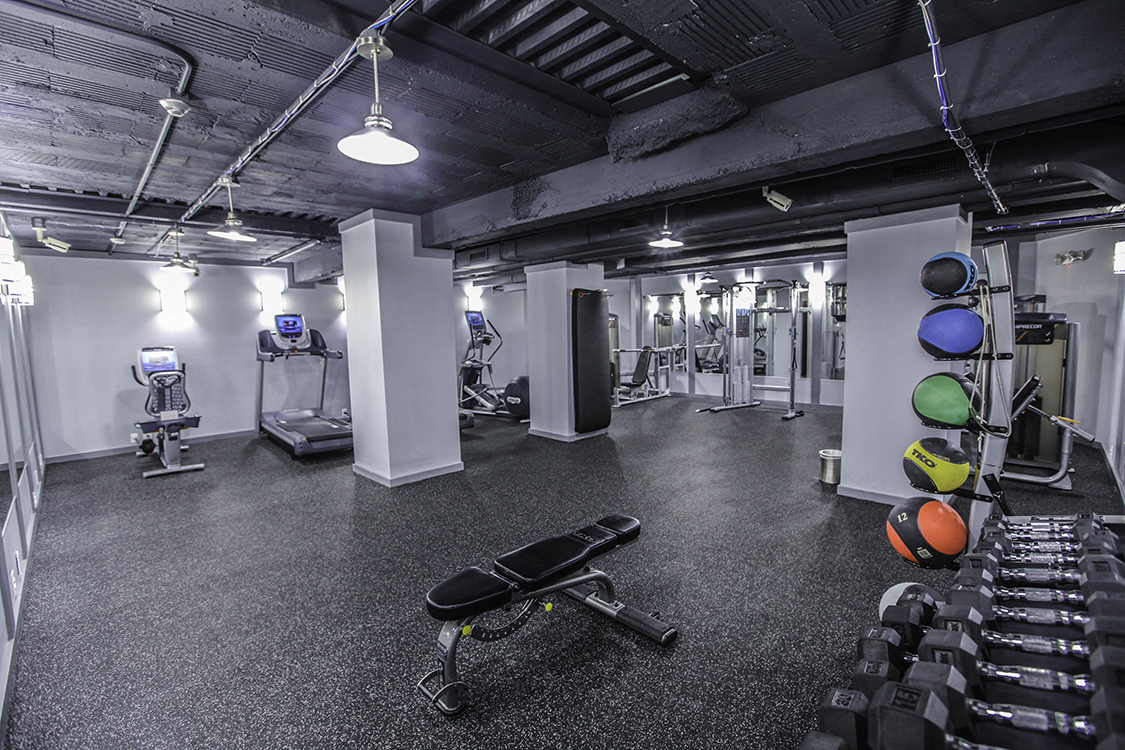 Fully Equipped Gym at Columbia Uptown, Washington