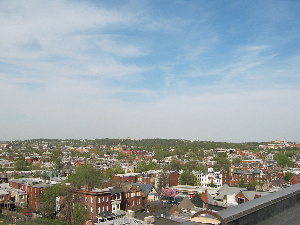 Rooftop View at Columbia Uptown, Washington, DC, 20009