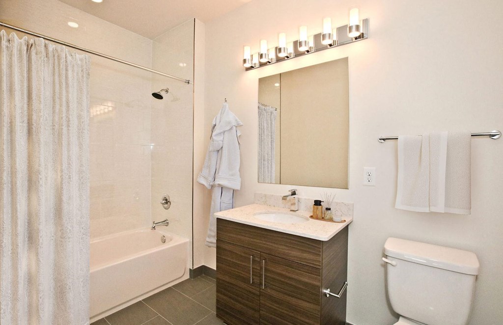 Luxurious Bathroom at Fahrenheit Apartments, Washington, 20011