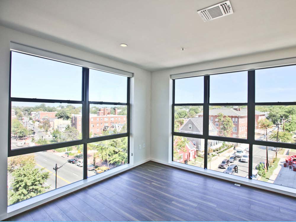 Expansive Windows at Fahrenheit Apartments, Washington, DC