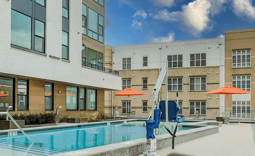 Pool at Makers Rise, Herndon Virginia