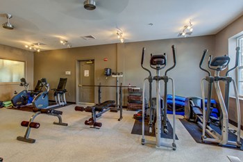 Health And Fitness Center Health And Fitness Center at The Marque Apartments, Gainesville, Virginia - Photo Gallery 6