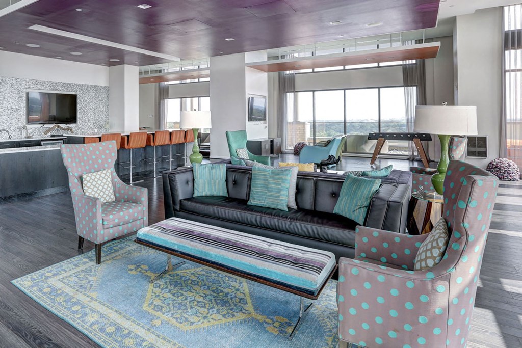 Resident Lounge at The George, Wheaton, Maryland