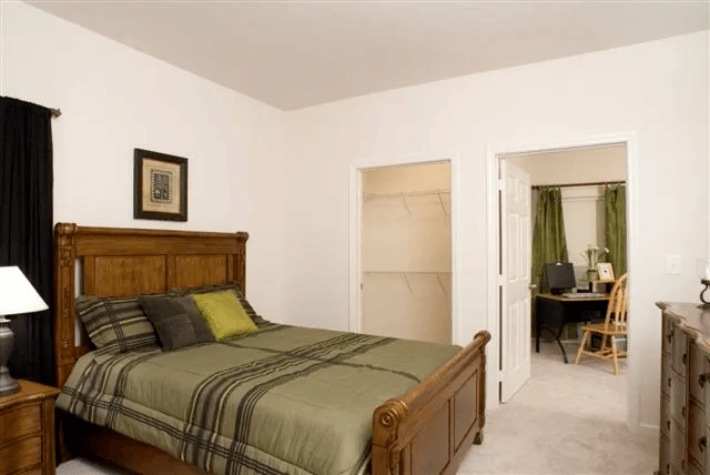 Bedroom at Village on the Lake Apartments, Spring Lake