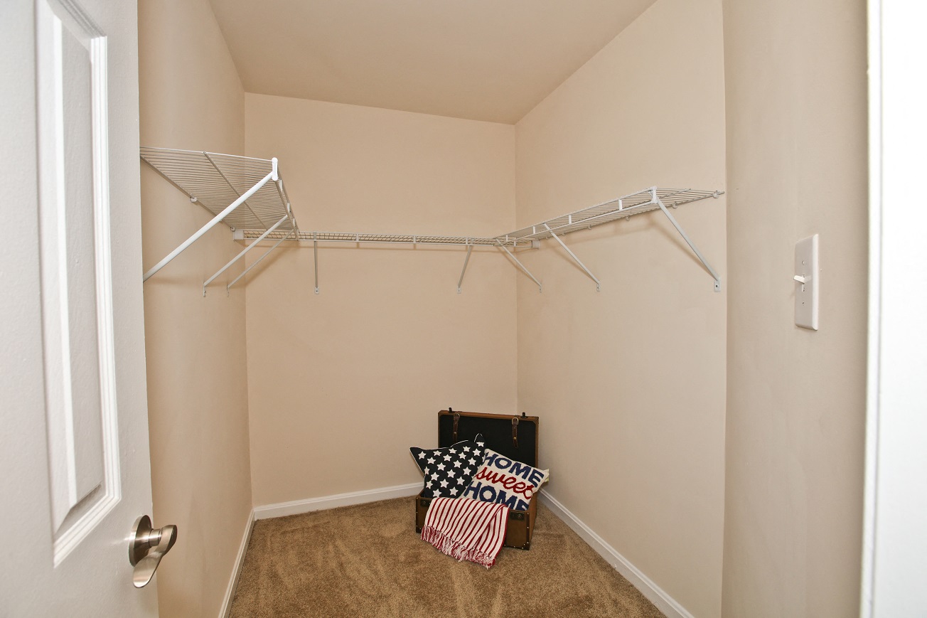 Master Bedroom Closet at Saratoga Square, Virginia
