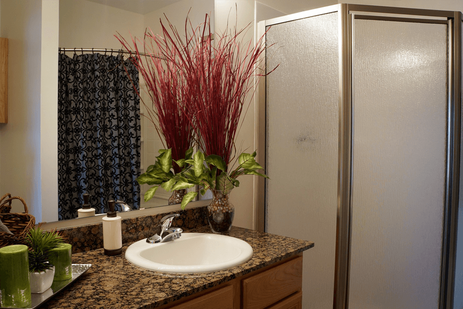 Stand up Shower at Stone Gate Apartments, North Carolina, 28390