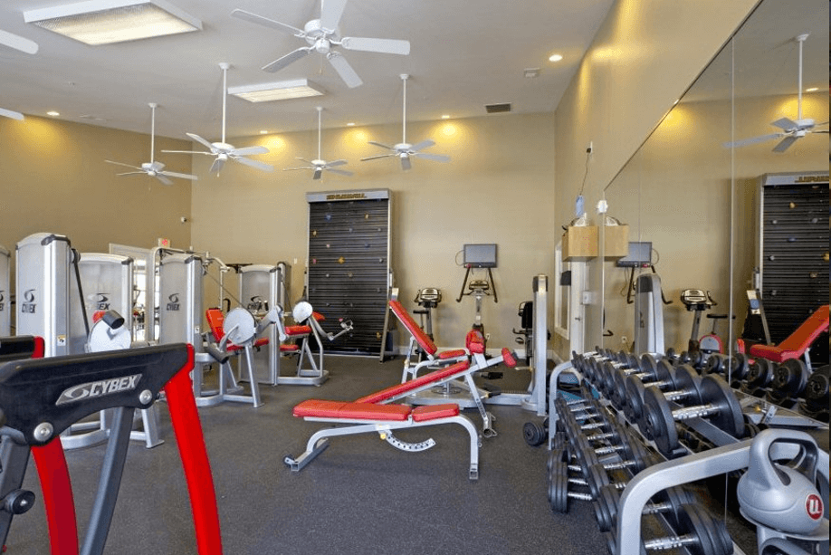 Fitness Center at Stone Gate Apartments, North Carolina