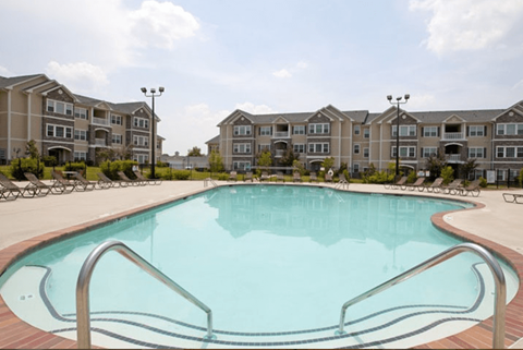 Swimming Pool at Stone Gate Apartments, Spring Lake, NC, 28390