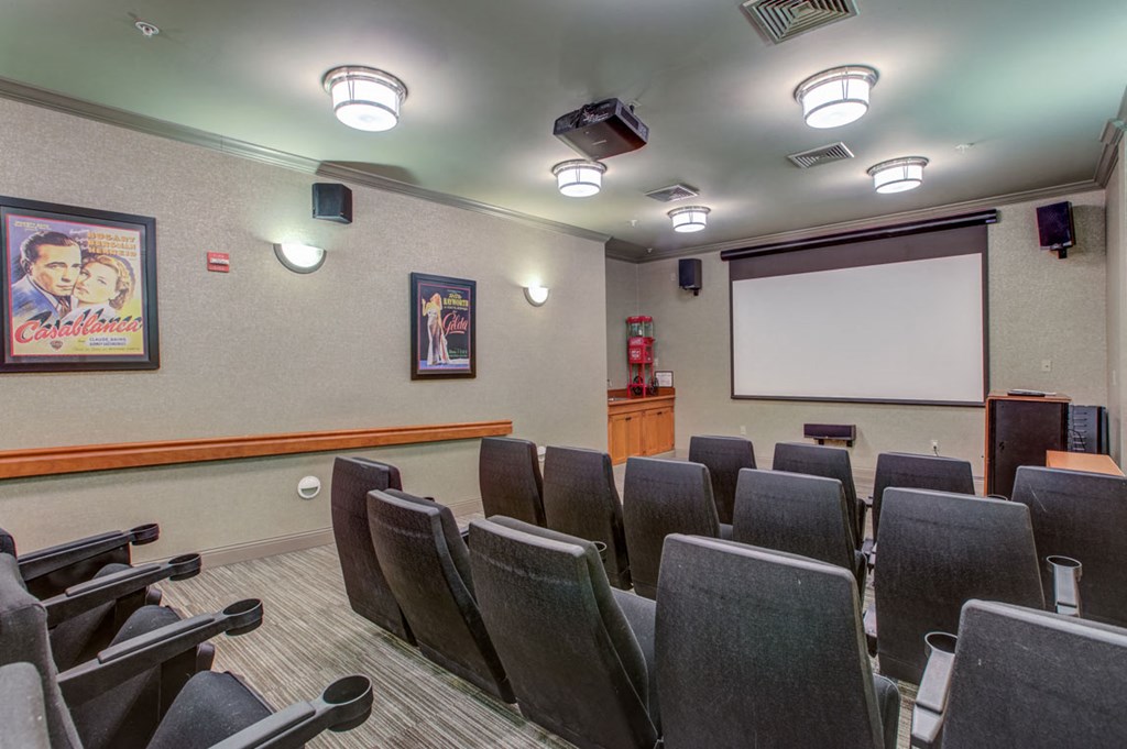 Private Movie Theater at The Marque Apartments, Gainesville, VA