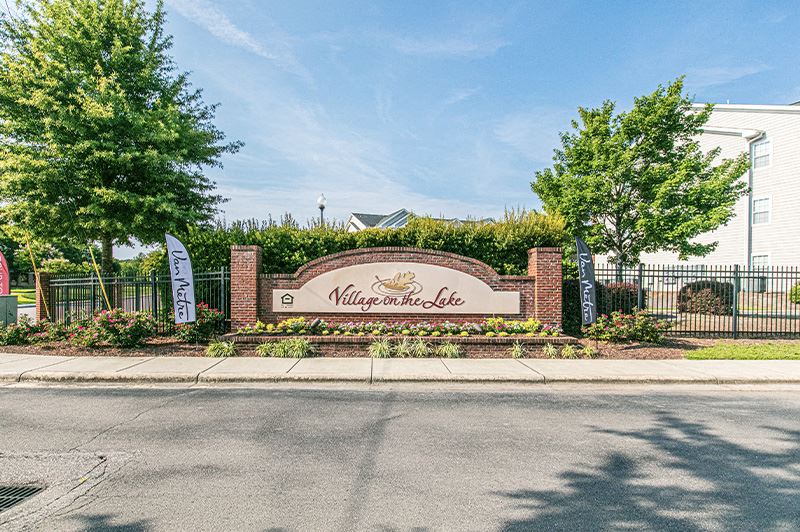 Entrance at Village on the Lake Apartments, North Carolina - Photo Gallery 1