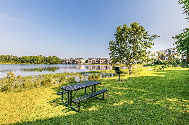 lake at Village on the Lake Apartments, North Carolina, 28390
