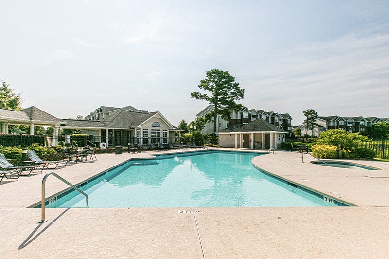 pool at Village on the Lake Apartments, Spring Lake, 28390