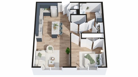 1253 W Oak Hill Ave 1-3 Beds Apartment for Rent