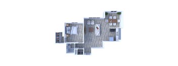 1 Bedroom Floor Plan A10