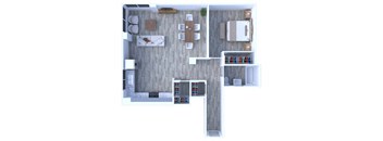 1 Bedroom Floor Plan A11