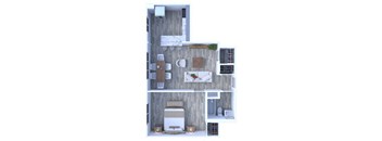 1 Bedroom Floor Plan A3