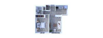 1 Bedroom Floor Plan A7
