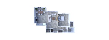 1 Bedroom Floor Plan A9