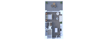 One Bedroom A2