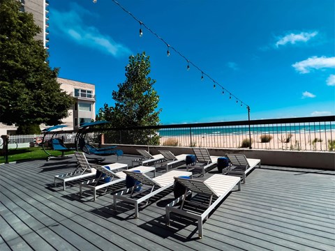 sundeck, deck, patio