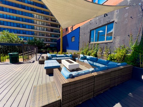 sundeck, deck, patio