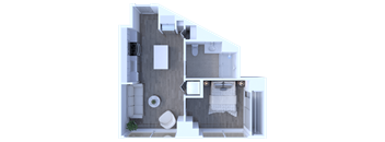 One Bedroom A1